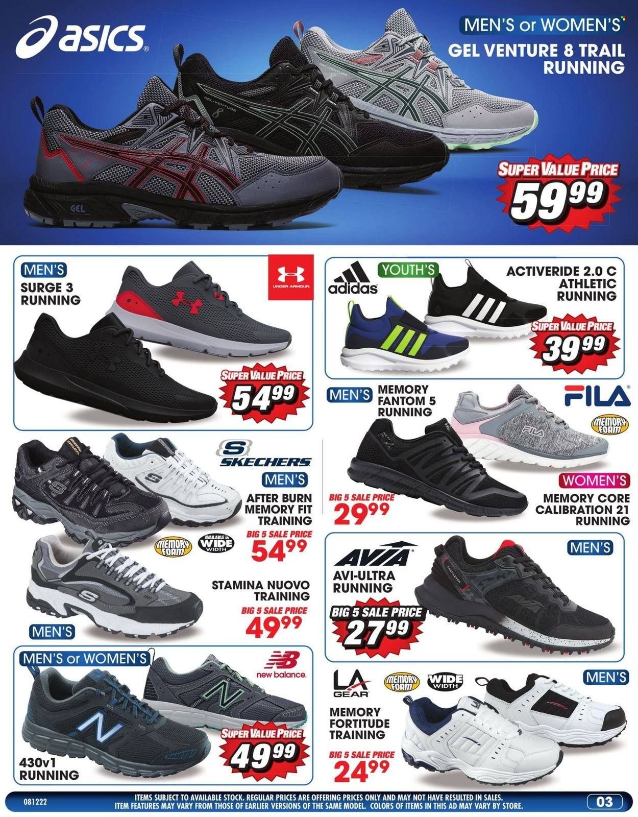 Big 5 (AZ, CA, CO, ID, NM, OR, UT, WA) Weekly Ad Flyer Specials August 12 to August 18, 2022