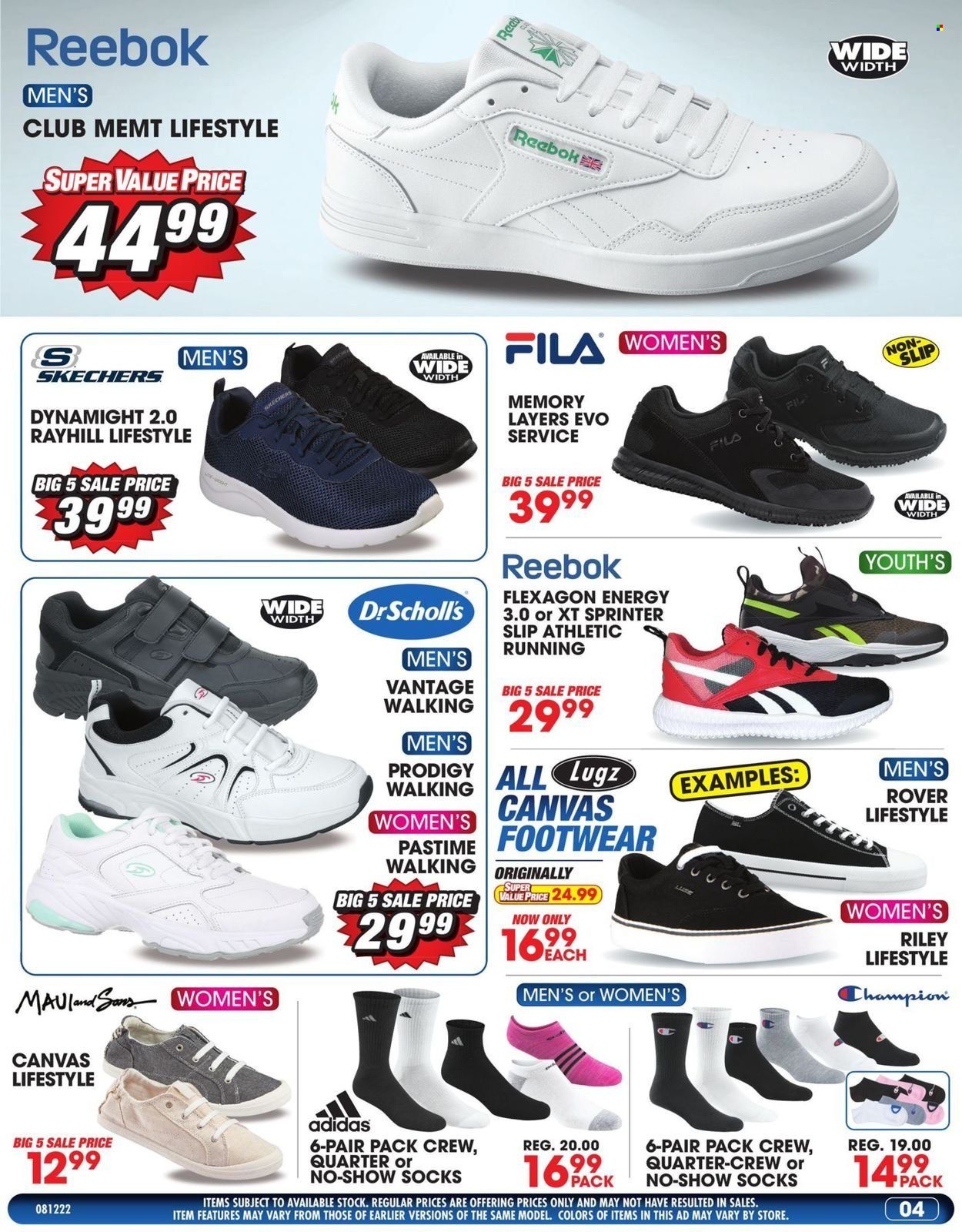 Big 5 (AZ, CA, CO, ID, NM, OR, UT, WA) Weekly Ad Flyer Specials August 12 to August 18, 2022
