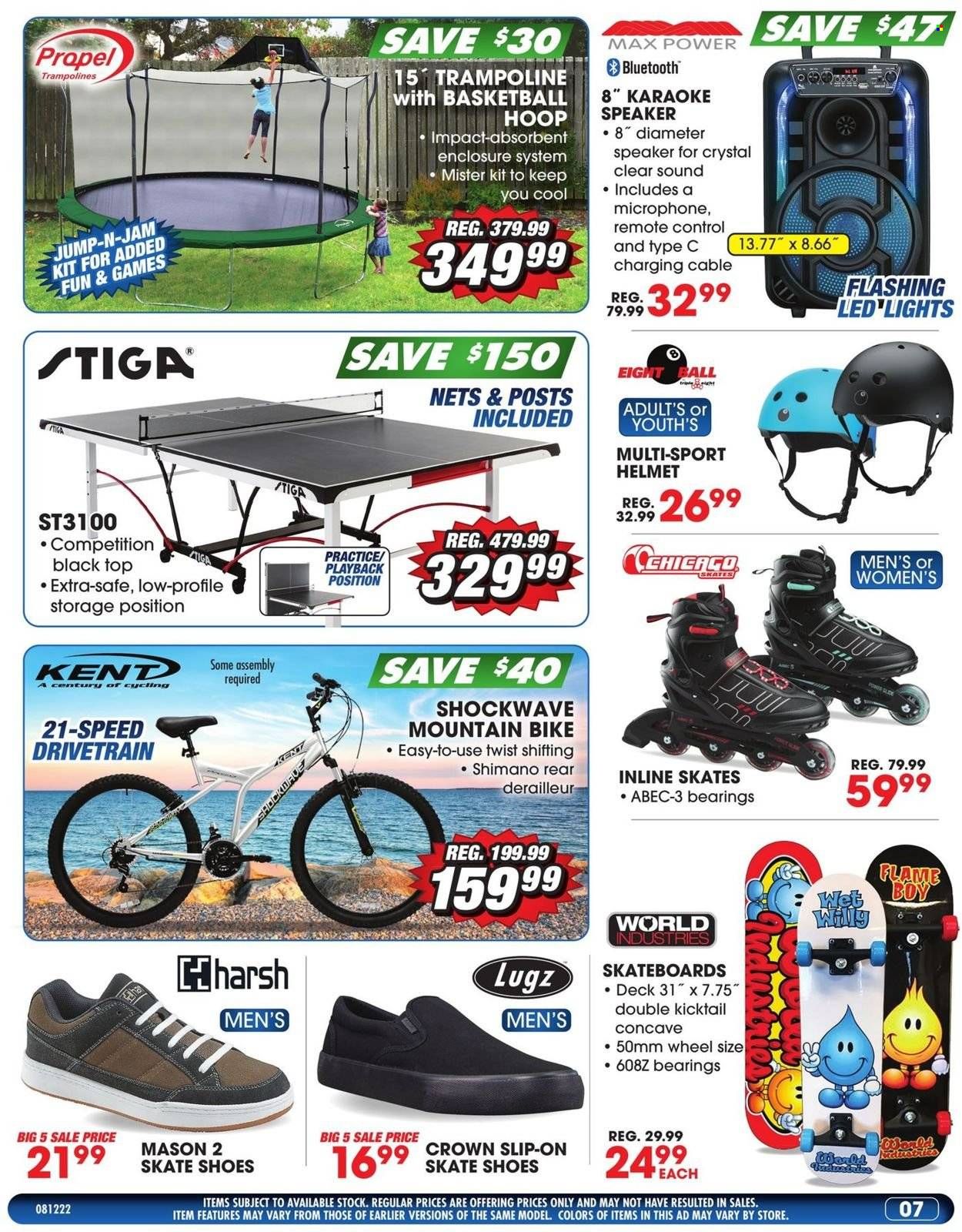 Big 5 (AZ, CA, CO, ID, NM, OR, UT, WA) Weekly Ad Flyer Specials August 12 to August 18, 2022