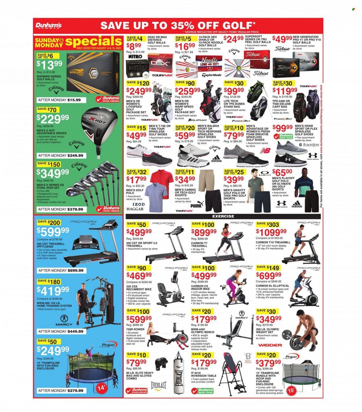 Dunham's Sports (KS) Weekly Ad Flyer Specials August 13 to August 18, 2022