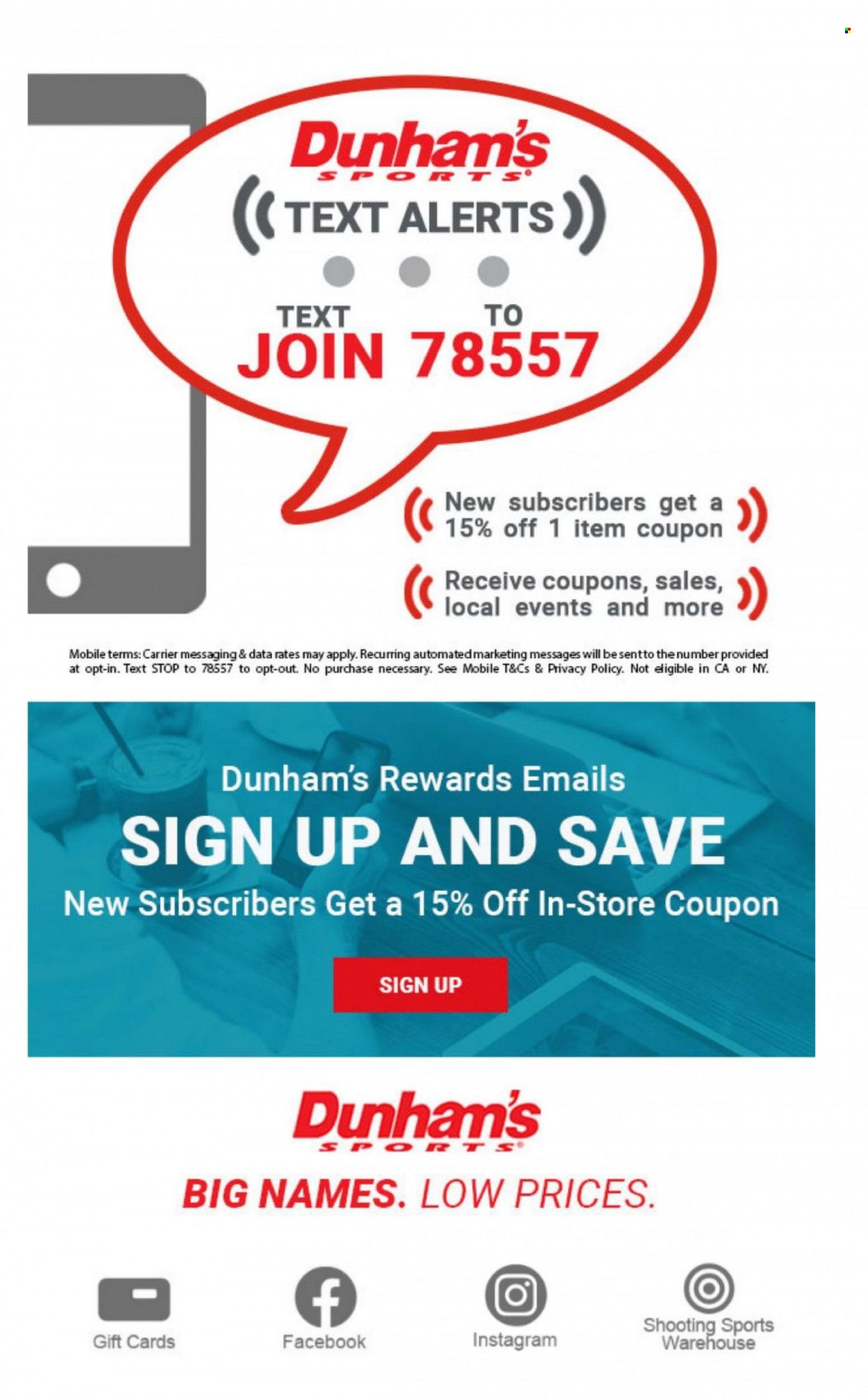 Dunham's Sports Weekly Ad Flyer Specials August 11 to November 17, 2022