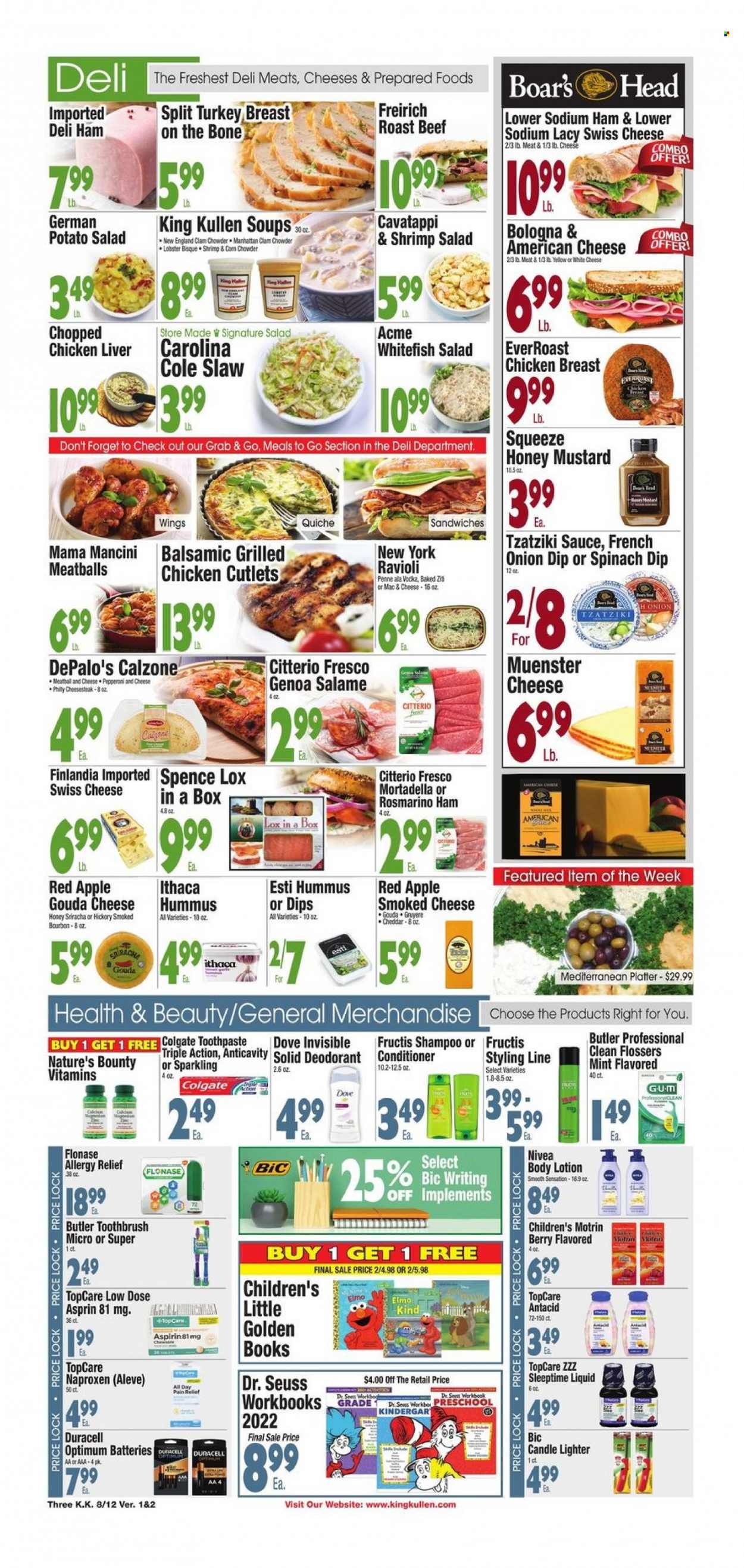 King Kullen (NY) Weekly Ad Flyer Specials August 12 to August 18, 2022