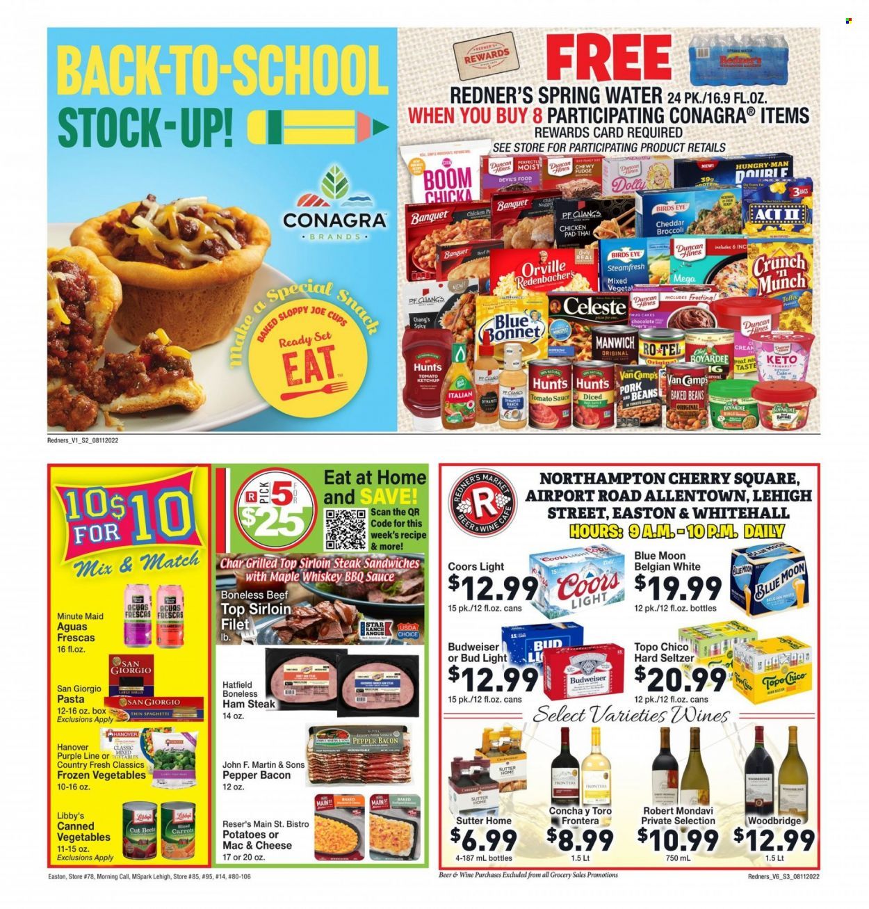 Redner's Markets (DE, MD, PA) Weekly Ad Flyer Specials August 11 to August 17, 2022