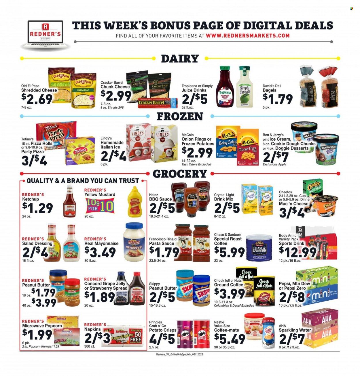 Redner's Markets (DE, MD, PA) Weekly Ad Flyer Specials August 11 to August 17, 2022