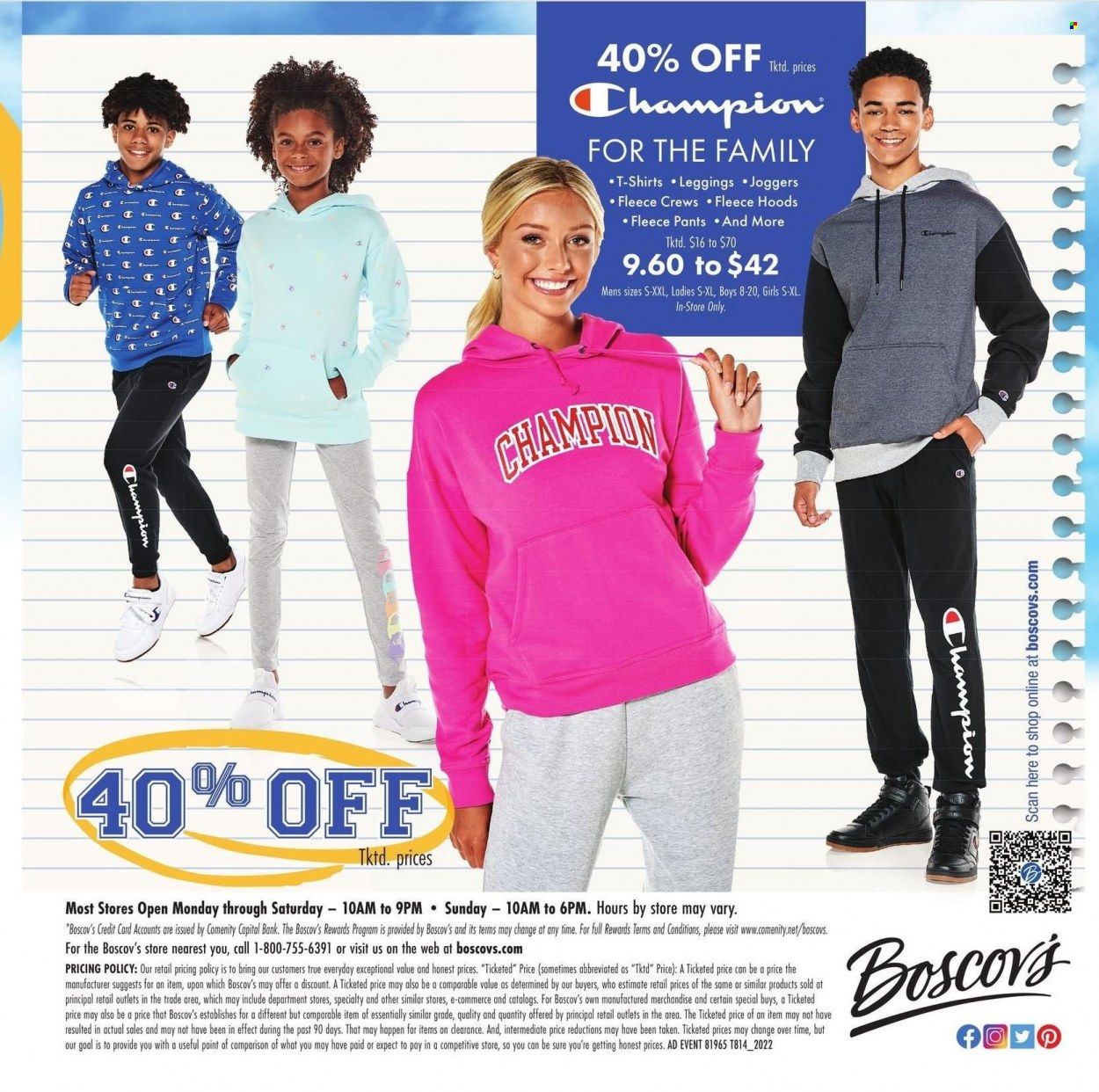 Boscov's (CT, DE, MD, NJ, NY, PA) Weekly Ad Flyer Specials August 11 to August 24, 2022