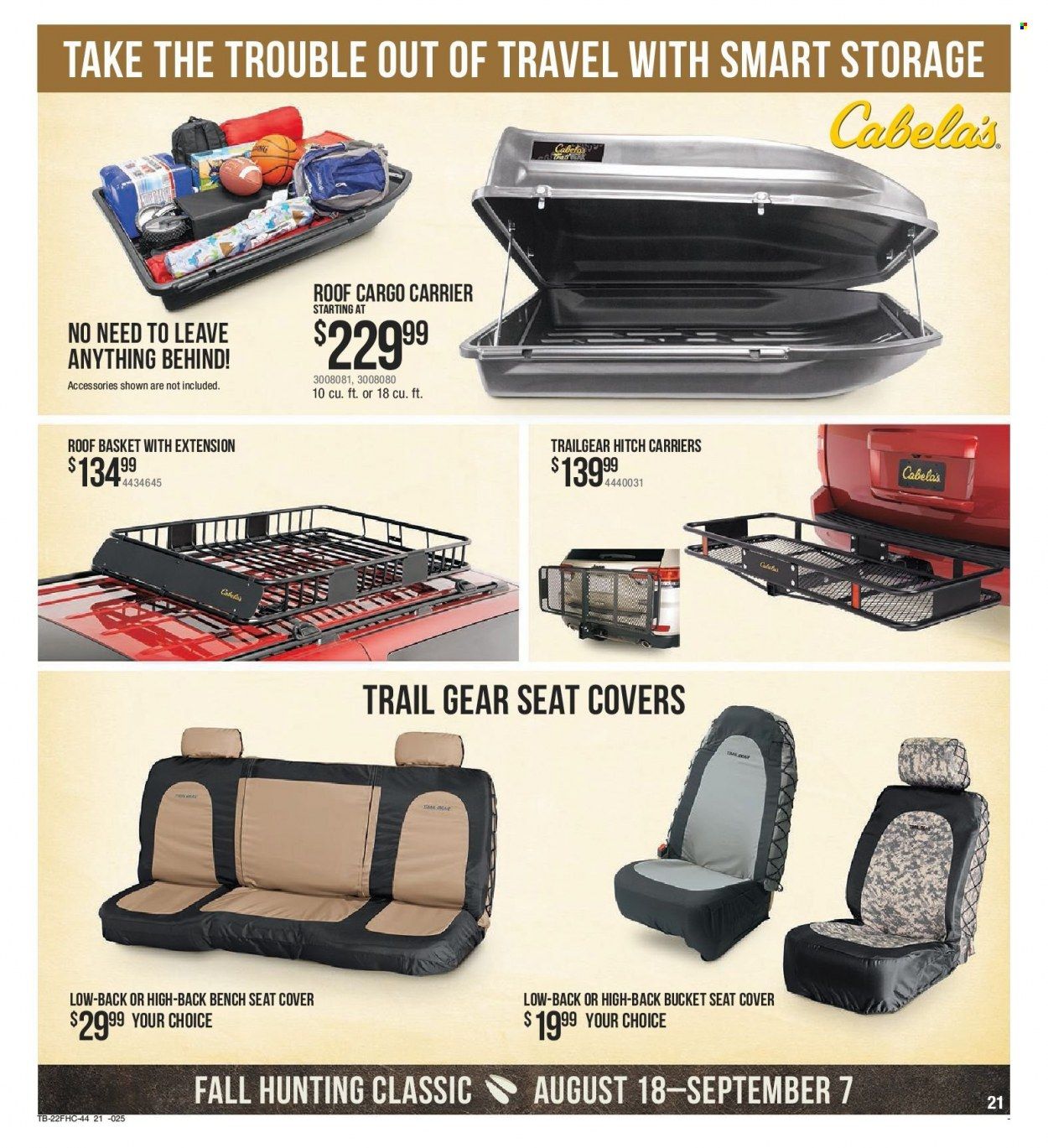 Cabela's (NV) Weekly Ad Flyer Specials August 18 to September 7, 2022