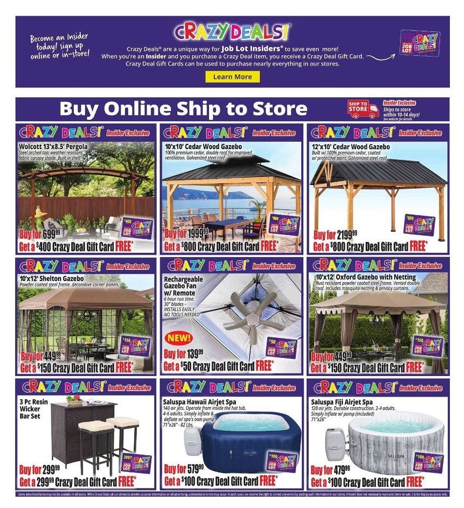 Ocean State Job Lot (CT, MA, ME, NH, NY, RI, VT) Weekly Ad Flyer Specials August 11 to August 17, 2022