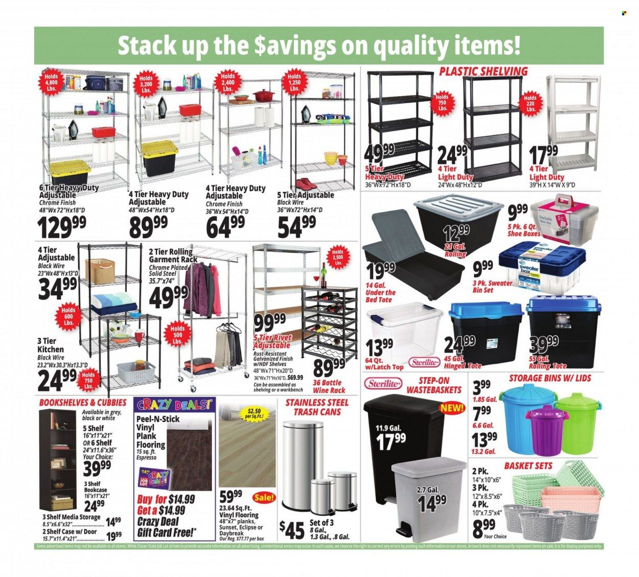 Ocean State Job Lot (CT, MA, ME, NH, NY, RI, VT) Weekly Ad Flyer Specials August 11 to August 17, 2022
