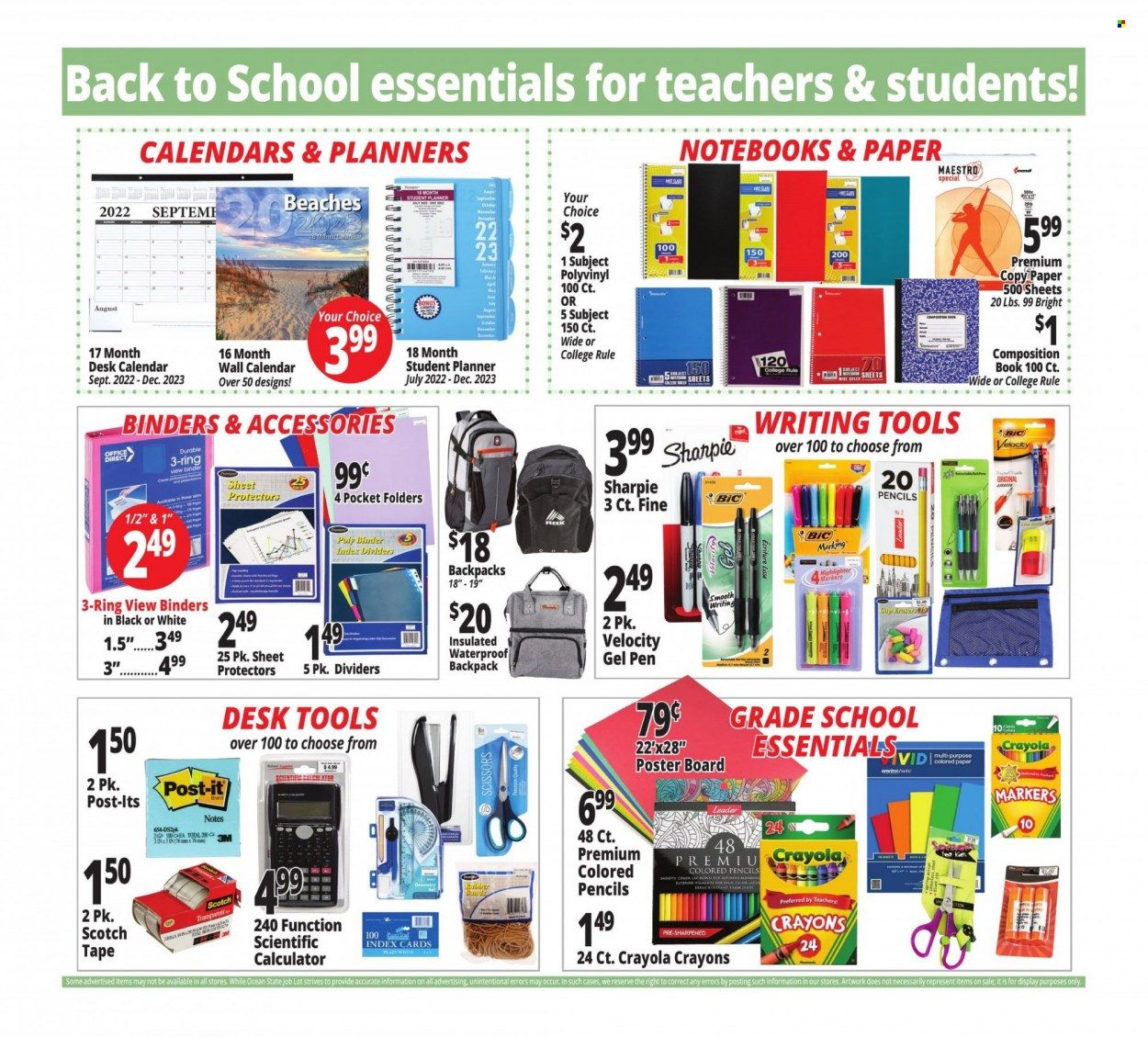 Ocean State Job Lot (CT, MA, ME, NH, NY, RI, VT) Weekly Ad Flyer Specials August 11 to August 17, 2022