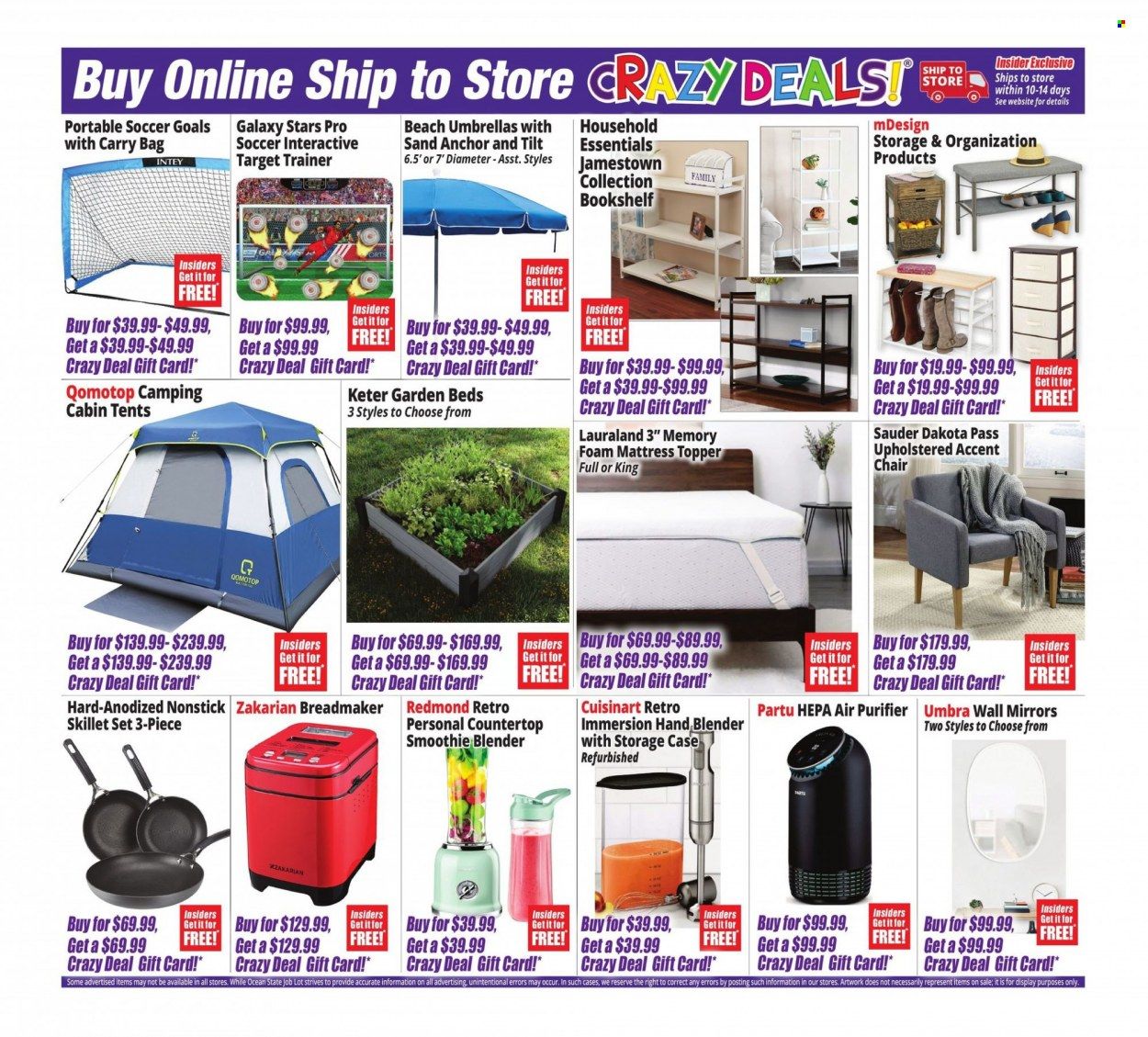 Ocean State Job Lot (CT, MA, ME, NH, NY, RI, VT) Weekly Ad Flyer Specials August 11 to August 17, 2022