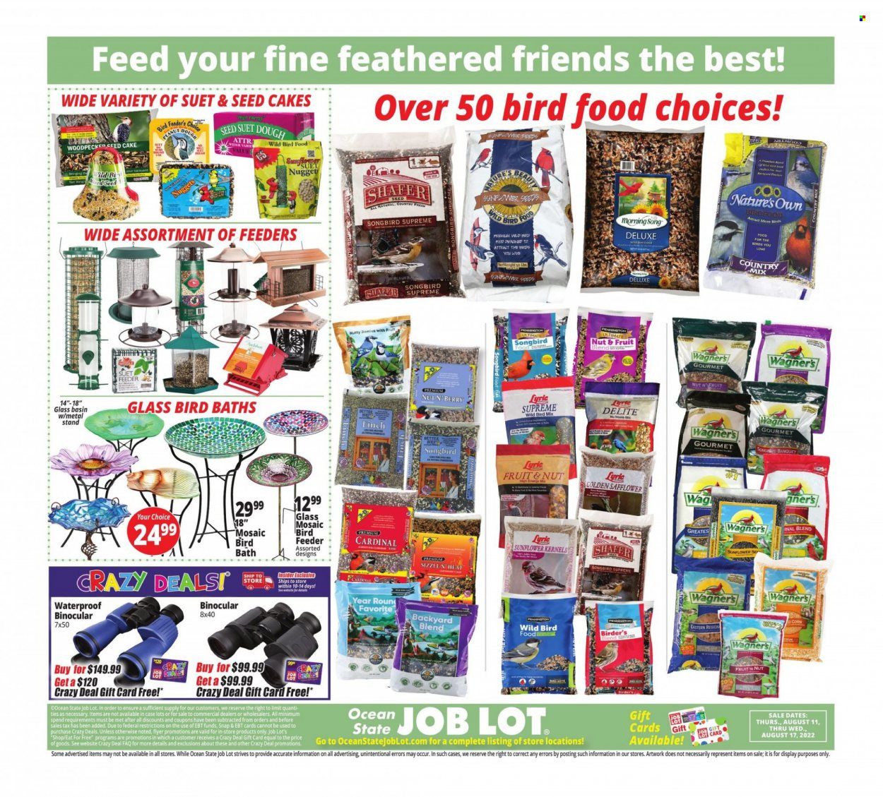 Ocean State Job Lot (CT, MA, ME, NH, NY, RI, VT) Weekly Ad Flyer Specials August 11 to August 17, 2022