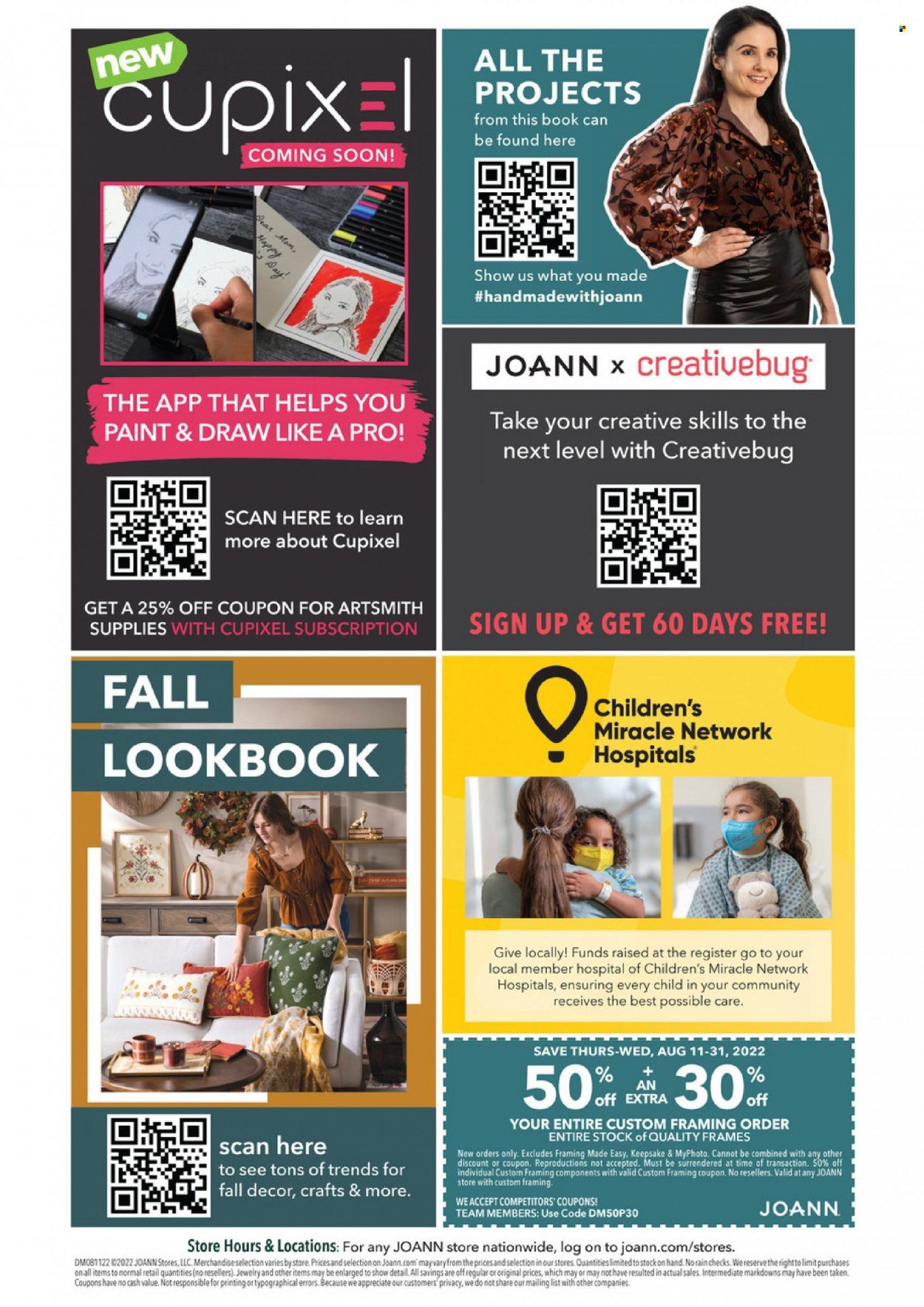 JOANN Weekly Ad Flyer Specials August 11 to August 31, 2022