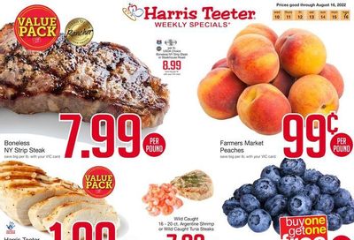 Harris Teeter Weekly Ad Flyer Specials August 10 to August 16, 2022