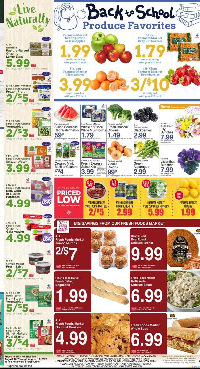 Harris Teeter Weekly Ad Flyer Specials August 10 to August 16, 2022