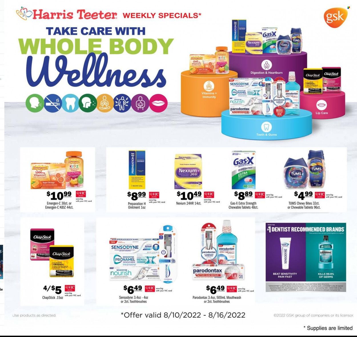 Harris Teeter Weekly Ad Flyer Specials August 10 to August 16, 2022