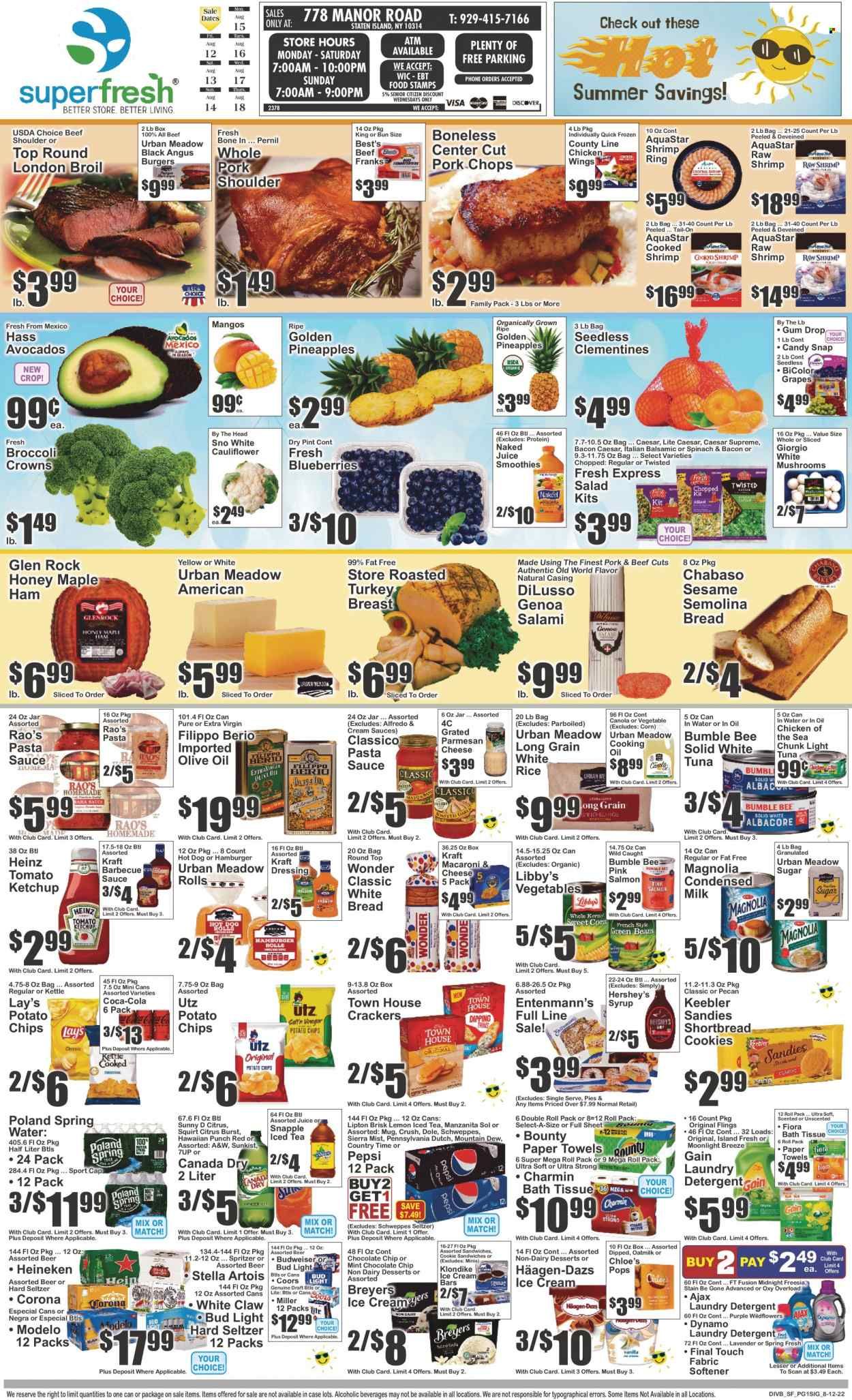 Super Fresh (NY) Weekly Ad Flyer Specials August 12 to August 18, 2022