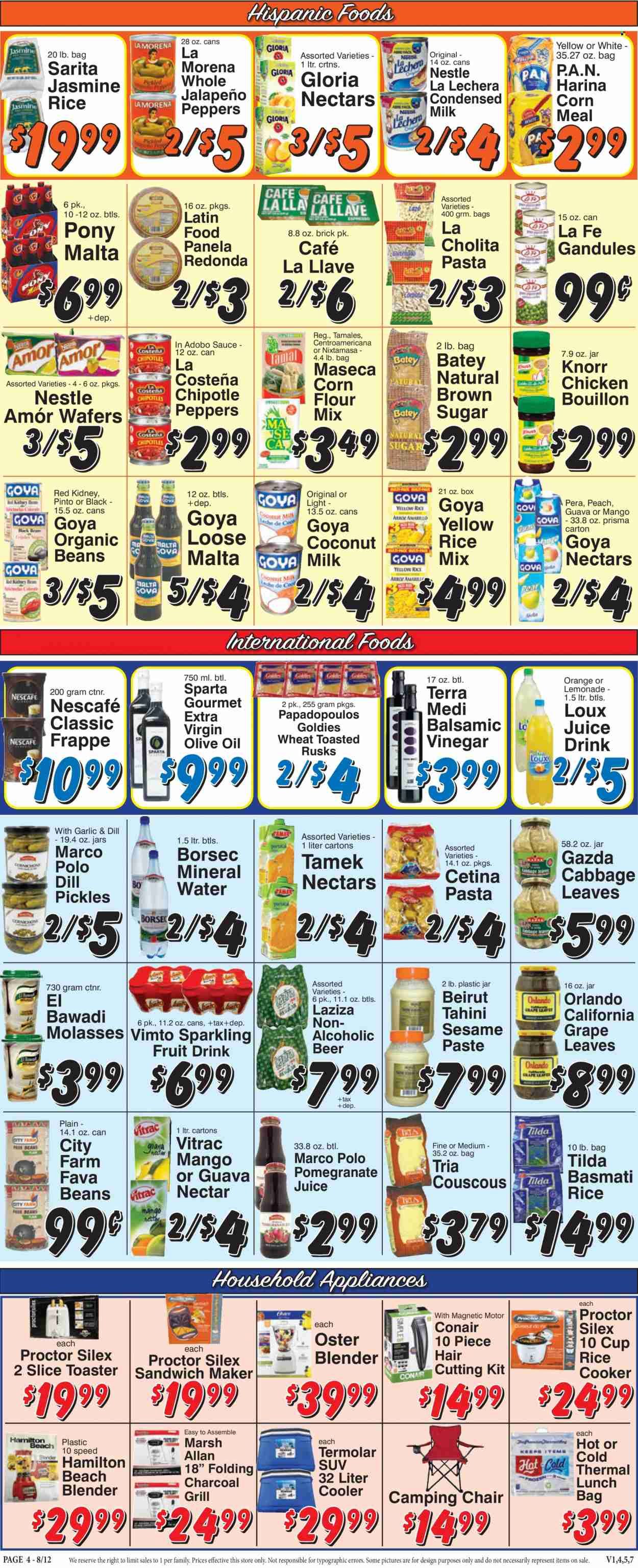 Trade Fair Supermarket (NY) Weekly Ad Flyer Specials August 12 to August 18, 2022