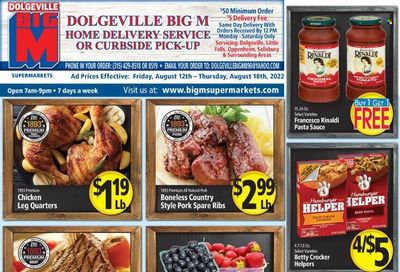 Big M (NY, PA) Weekly Ad Flyer Specials August 12 to August 18, 2022