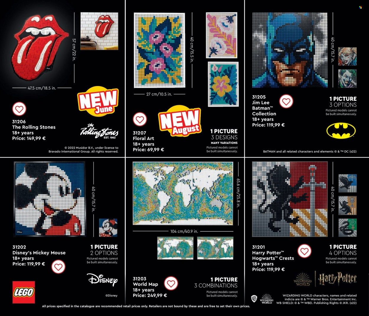 LEGO Weekly Ad Flyer Specials June 1 to December 31, 2022