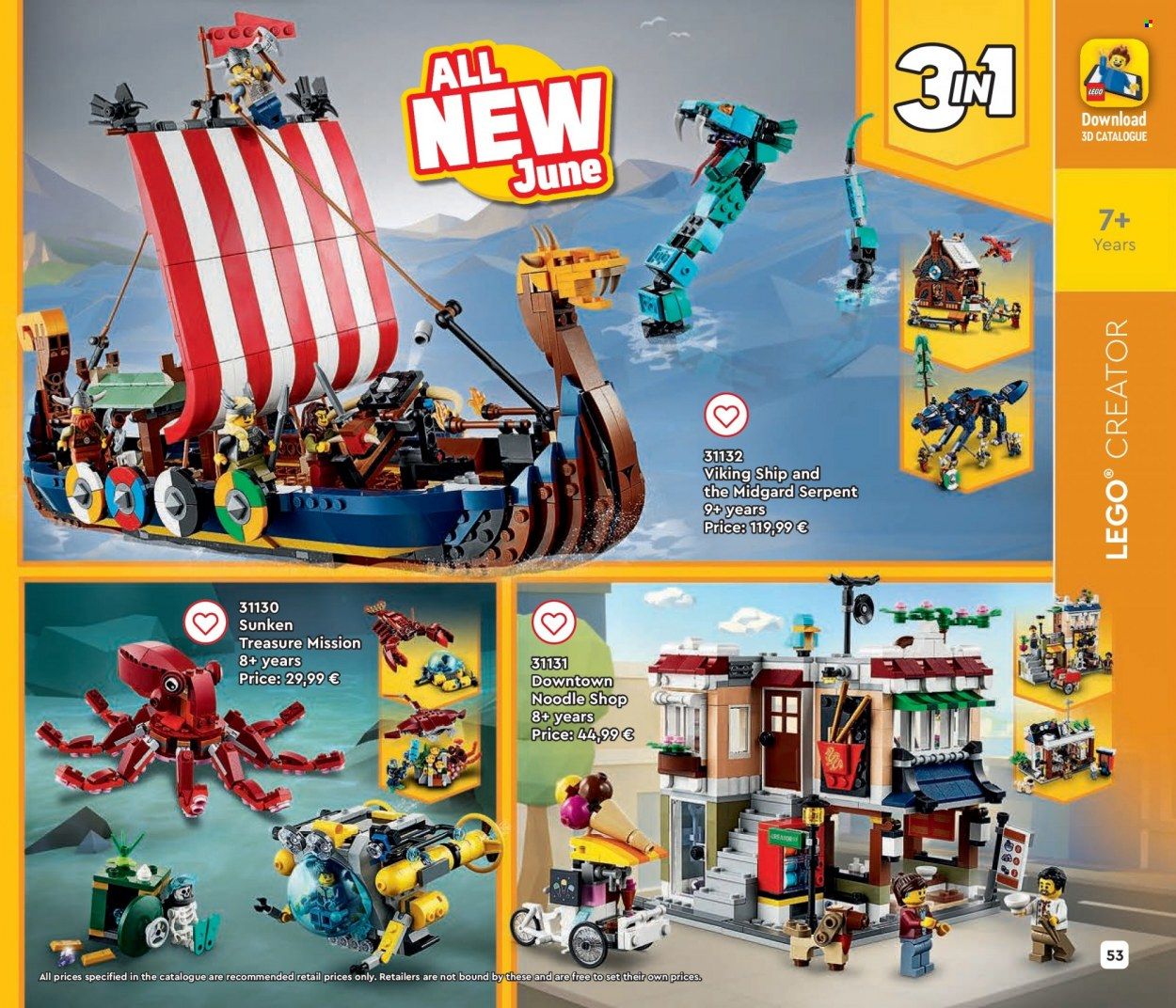 LEGO Weekly Ad Flyer Specials June 1 to December 31, 2022