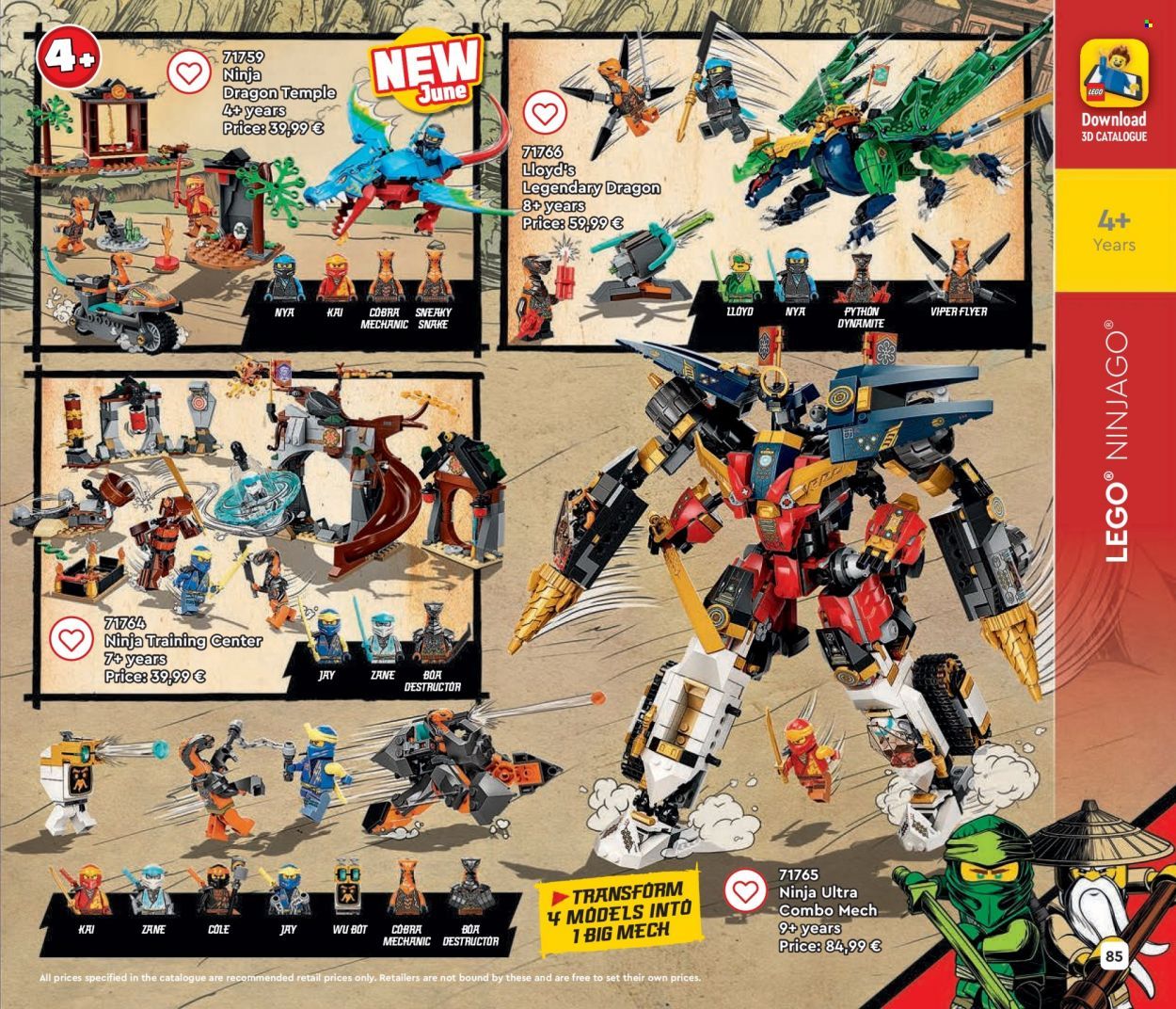 LEGO Weekly Ad Flyer Specials June 1 to December 31, 2022