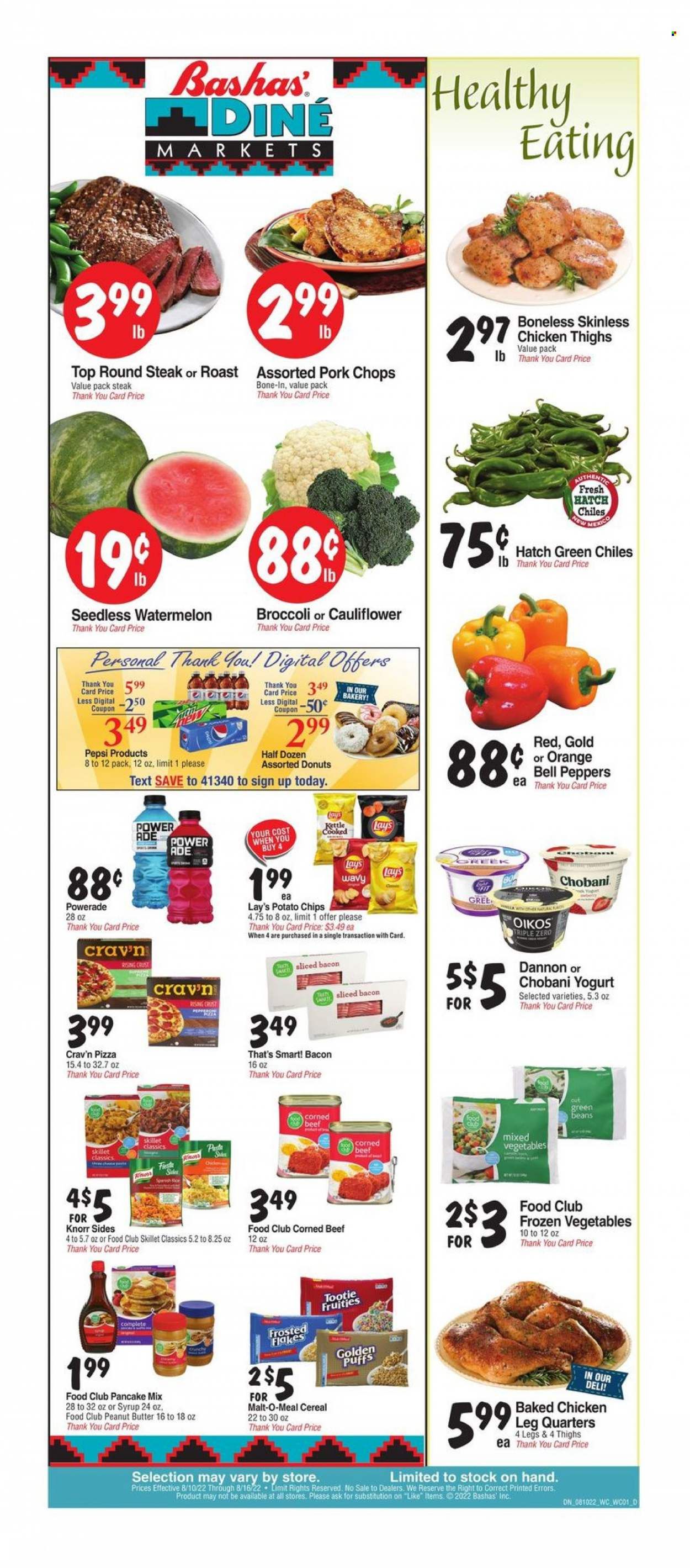 Bashas' Diné Markets (AZ, NM) Weekly Ad Flyer Specials August 10 to August 16, 2022