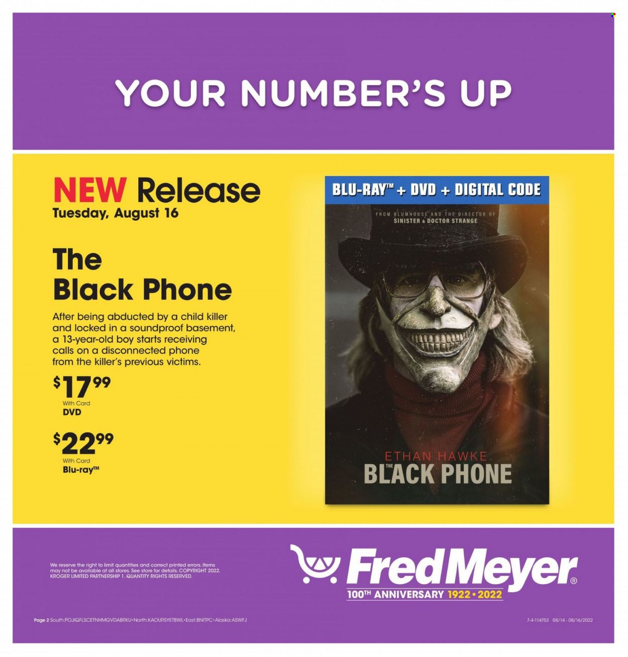 Fred Meyer Weekly Ad Flyer Specials August 14 to August 16, 2022