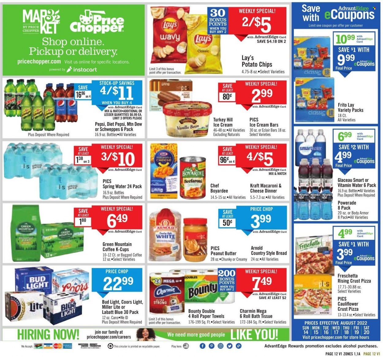 Price Chopper (CT, NY, PA, VT) Weekly Ad Flyer Specials August 14 to August 20, 2022