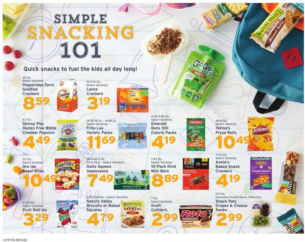 Hannaford (NY) Weekly Ad Flyer Specials August 14 to August 20, 2022