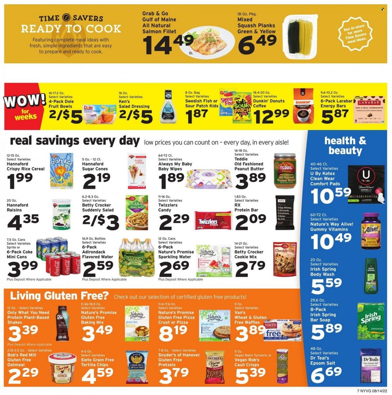 Hannaford (NY) Weekly Ad Flyer Specials August 14 to August 20, 2022