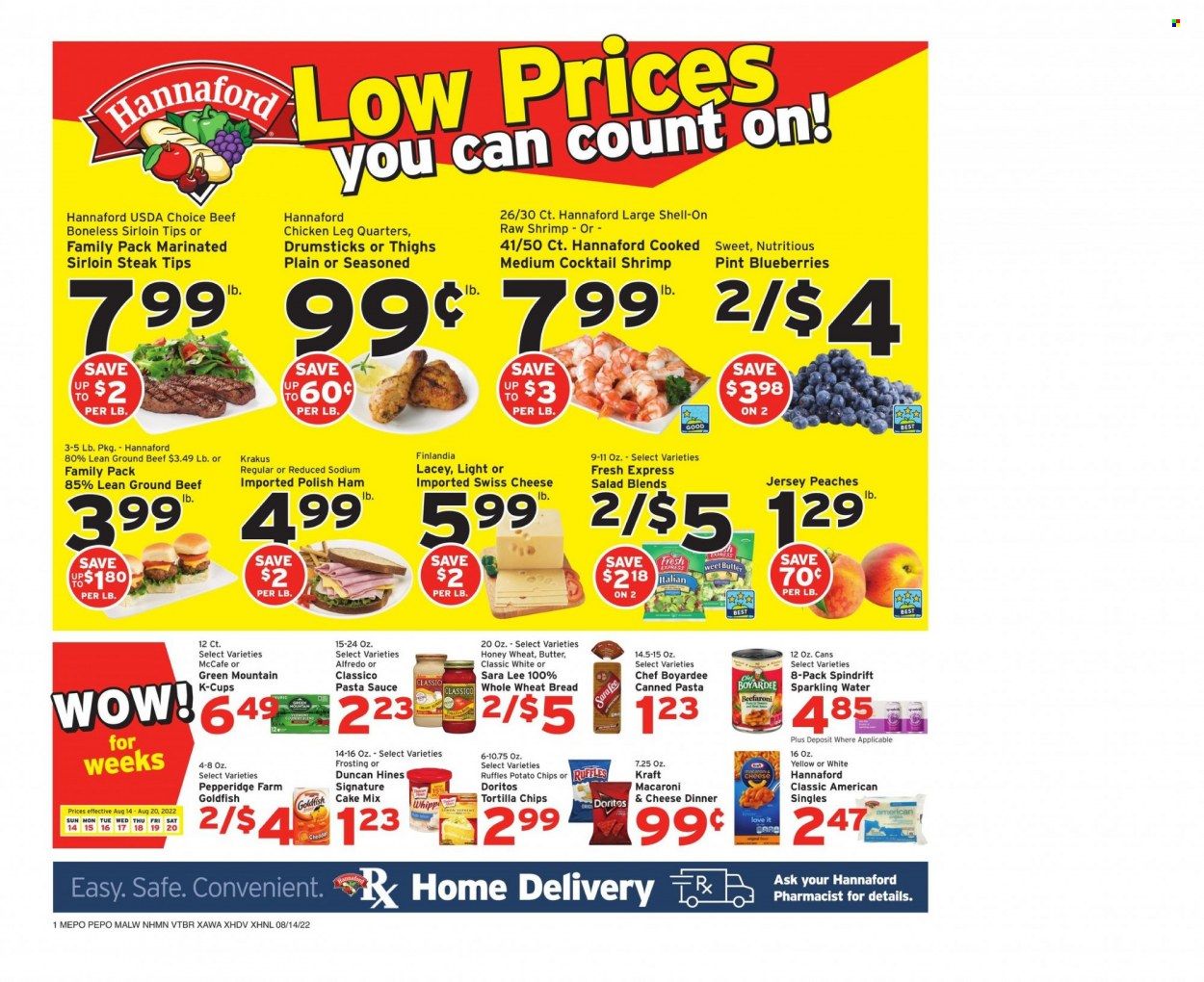 Hannaford (NH) Weekly Ad Flyer Specials August 14 to August 20, 2022