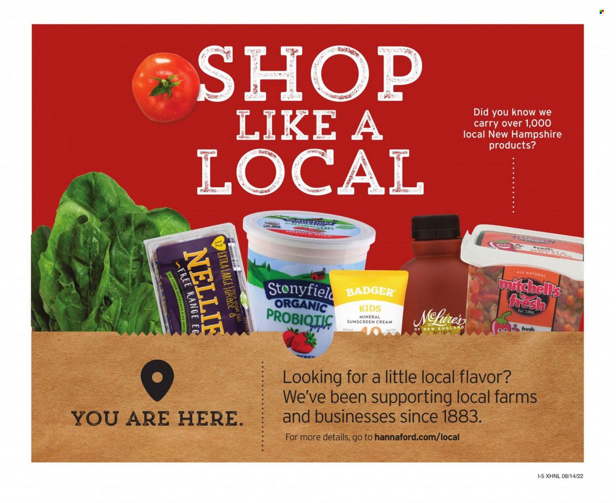 Hannaford (NH) Weekly Ad Flyer Specials August 14 to August 20, 2022