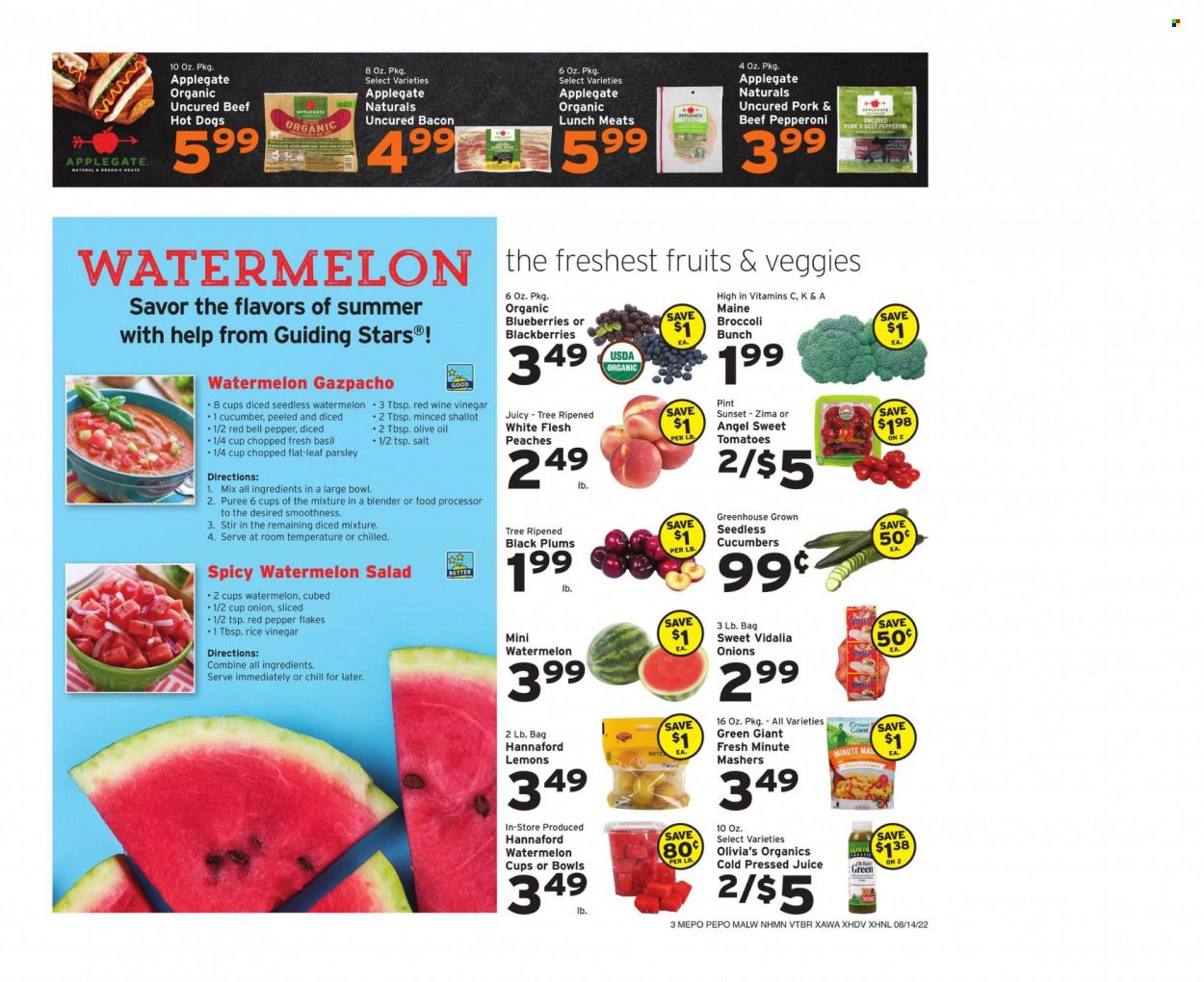 Hannaford (NH) Weekly Ad Flyer Specials August 14 to August 20, 2022