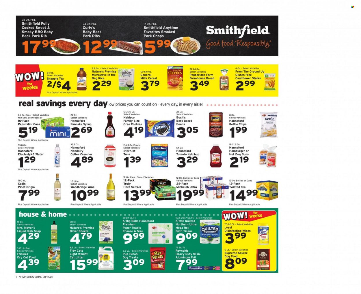 Hannaford (NH) Weekly Ad Flyer Specials August 14 to August 20, 2022
