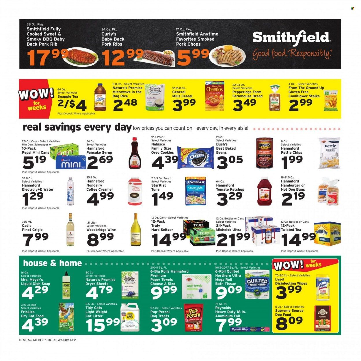 Hannaford (ME) Weekly Ad Flyer Specials August 14 to August 20, 2022