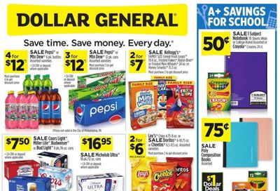 Dollar General Weekly Ad Flyer Specials August 14 to August 20, 2022