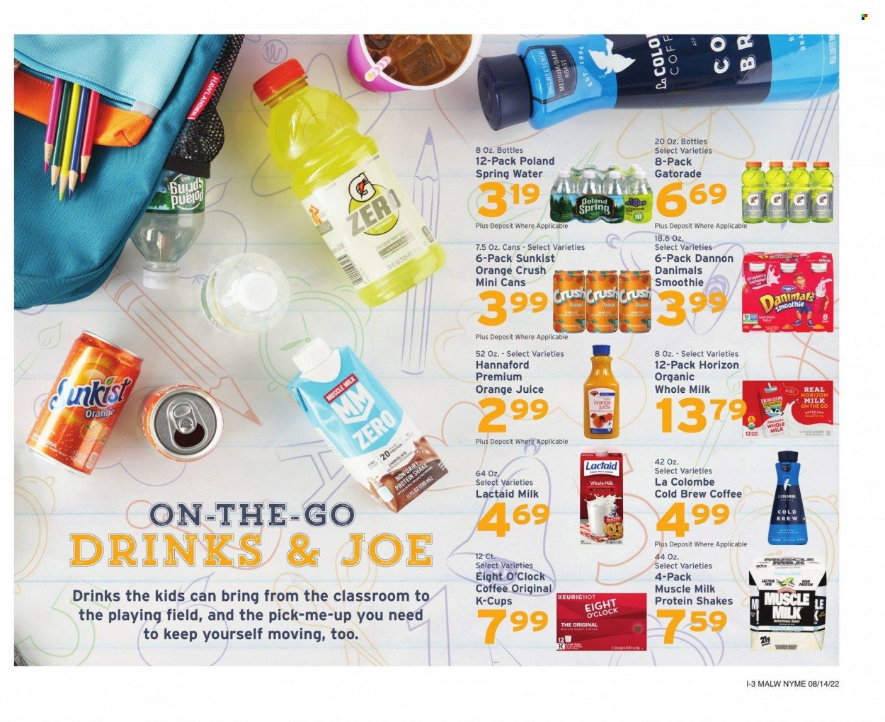 Hannaford (MA) Weekly Ad Flyer Specials August 14 to August 20, 2022