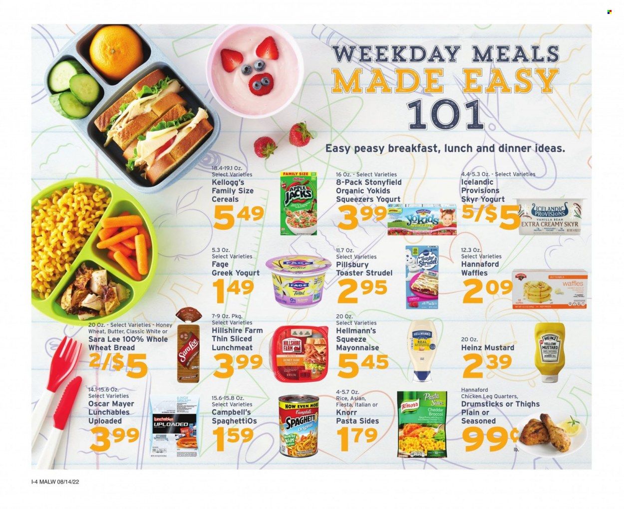 Hannaford (MA) Weekly Ad Flyer Specials August 14 to August 20, 2022