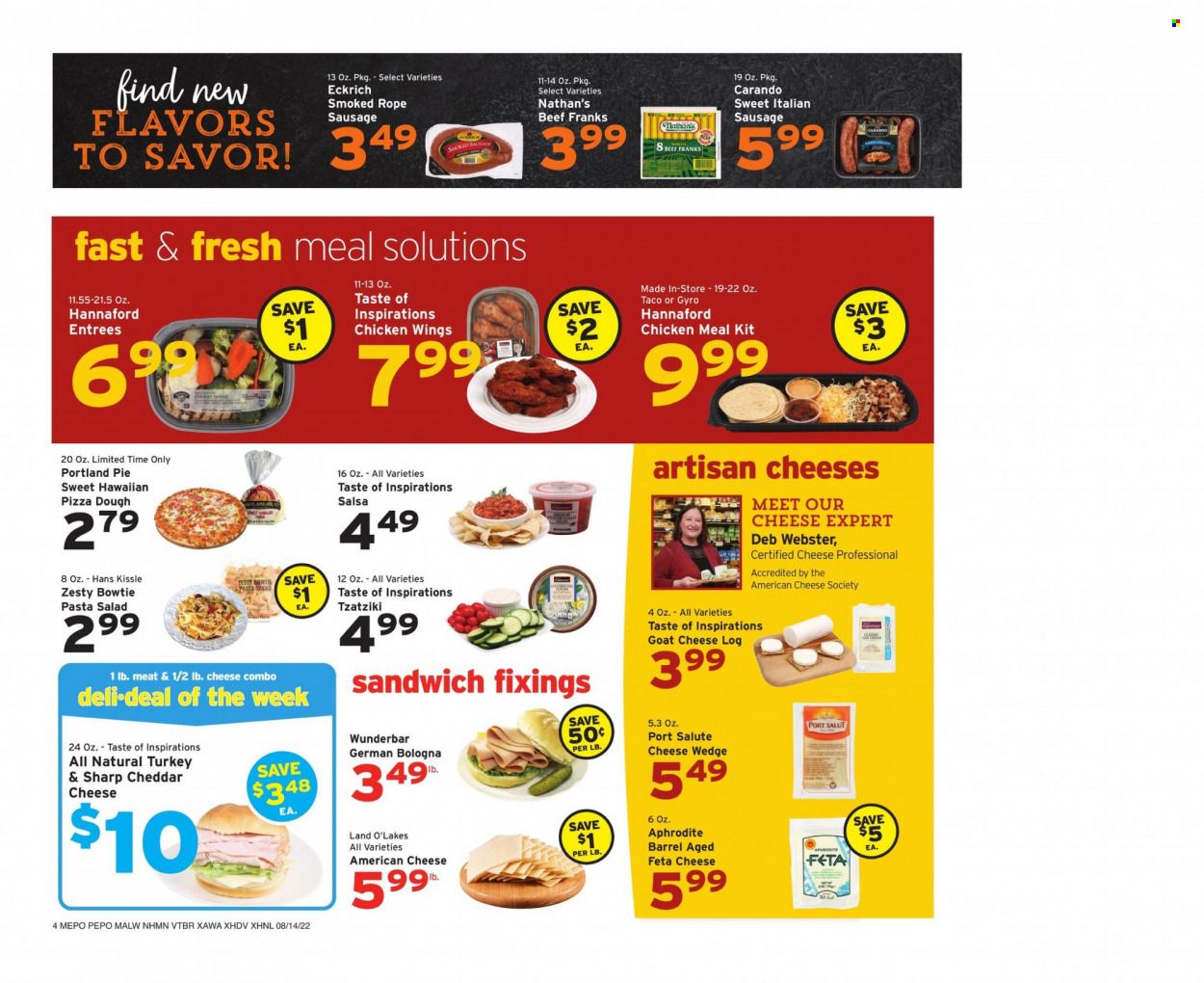 Hannaford (MA) Weekly Ad Flyer Specials August 14 to August 20, 2022
