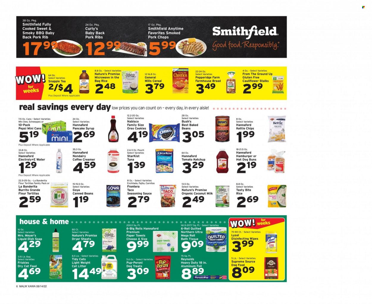 Hannaford (MA) Weekly Ad Flyer Specials August 14 to August 20, 2022