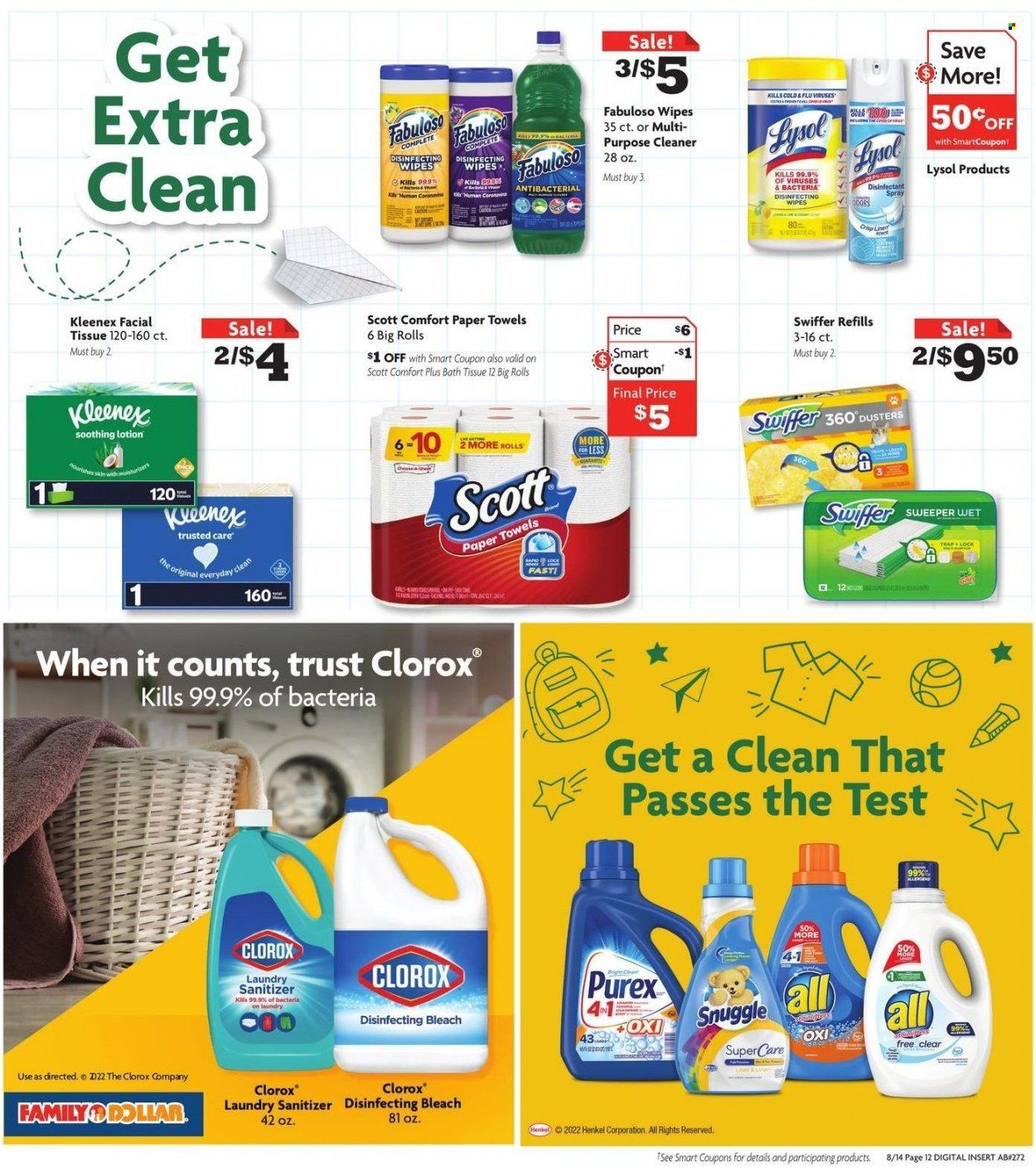 Family Dollar Weekly Ad Flyer Specials August 14 to September 3, 2022