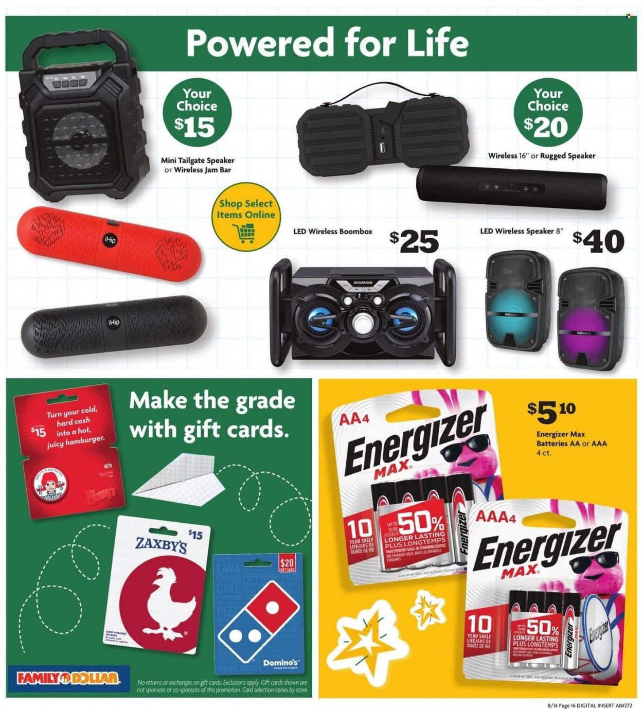 Family Dollar Weekly Ad Flyer Specials August 14 to September 3, 2022