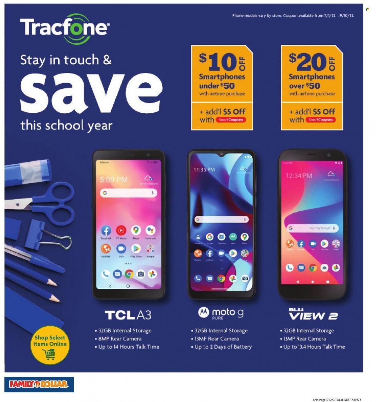 Family Dollar Weekly Ad Flyer Specials August 14 to September 3, 2022