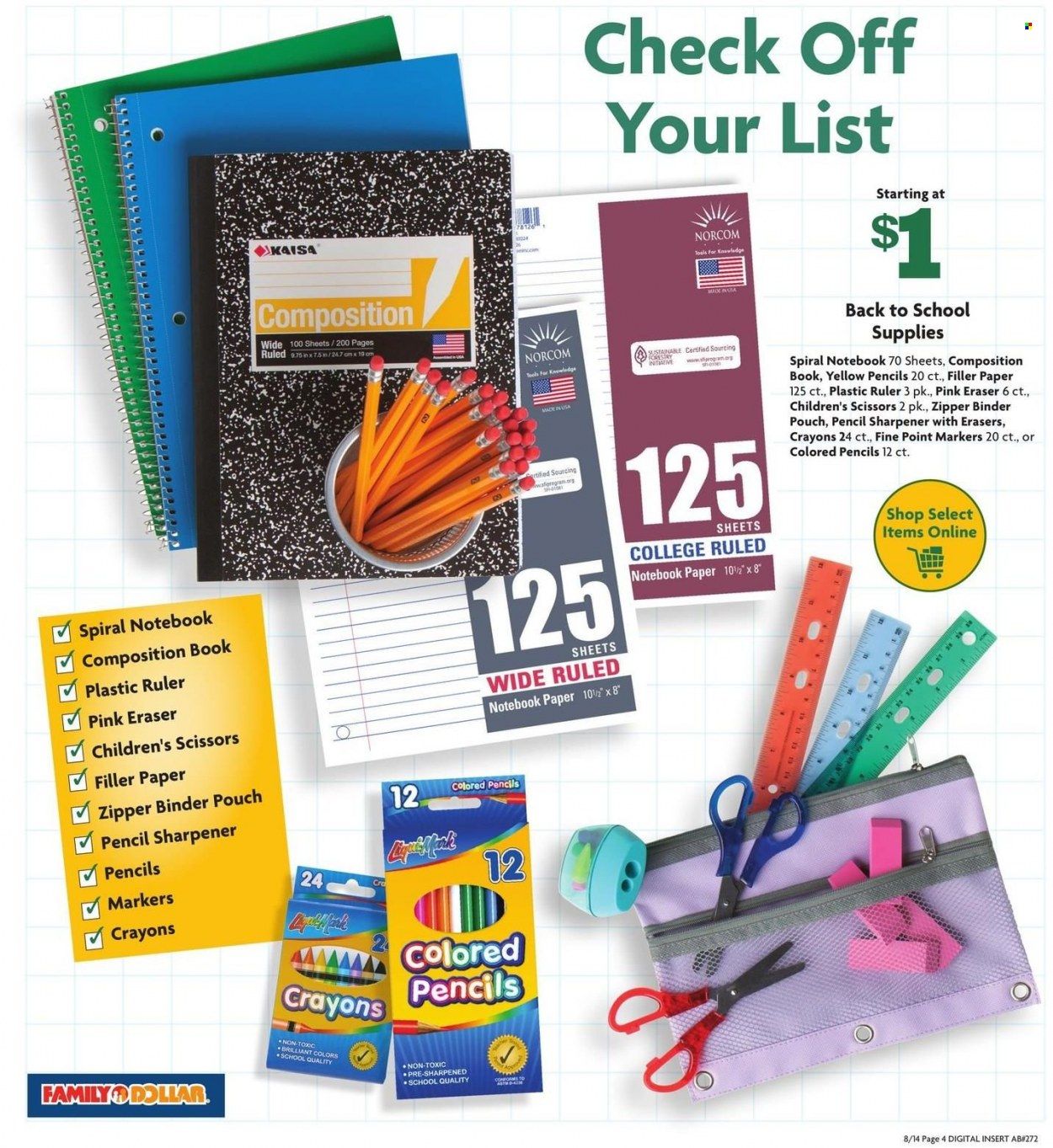 Family Dollar Weekly Ad Flyer Specials August 14 to September 3, 2022