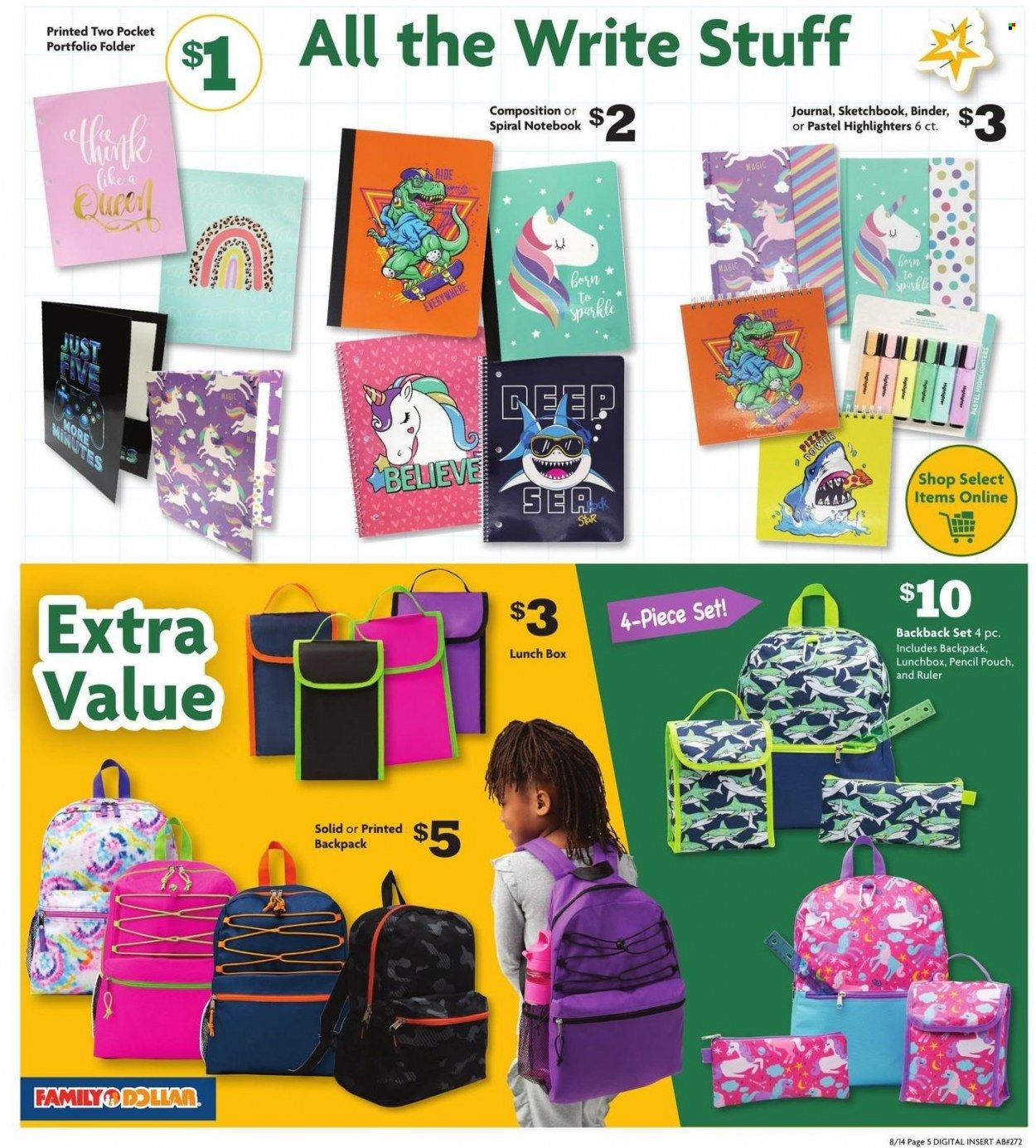 Family Dollar Weekly Ad Flyer Specials August 14 to September 3, 2022