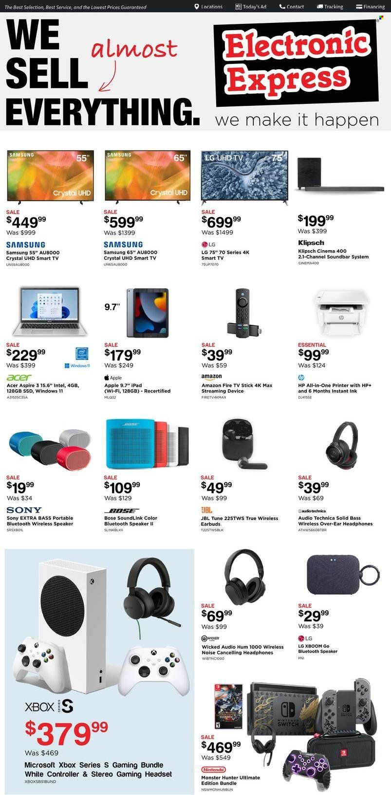 Electronic Express (AL, TN) Weekly Ad Flyer Specials August 14 to August 20, 2022