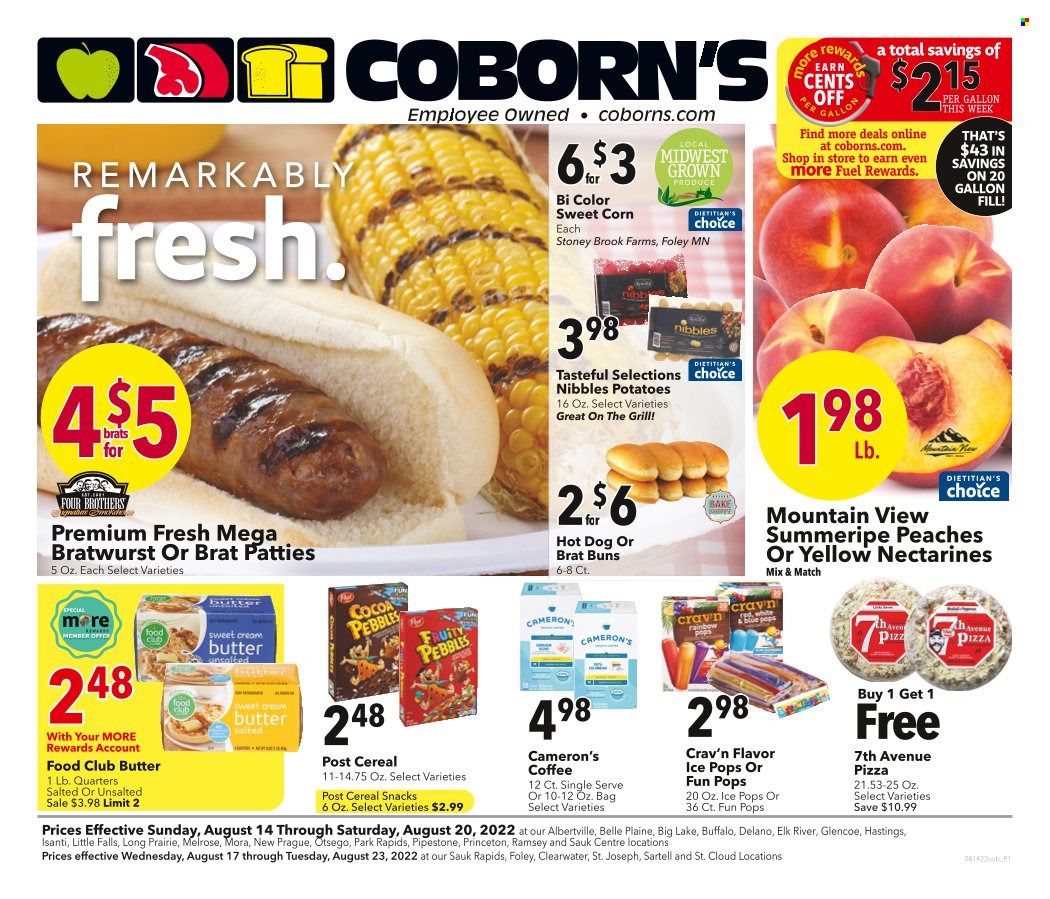 Coborn's (MN, SD) Weekly Ad Flyer Specials August 14 to August 20, 2022