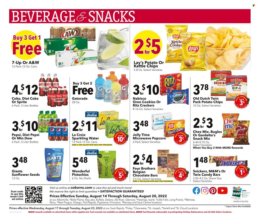 Coborn's (MN, SD) Weekly Ad Flyer Specials August 14 to August 20, 2022