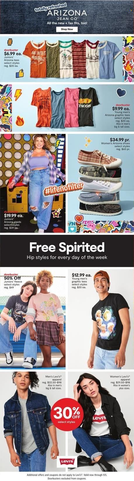 JCPenney Weekly Ad Flyer Specials August 15 to August 18, 2022