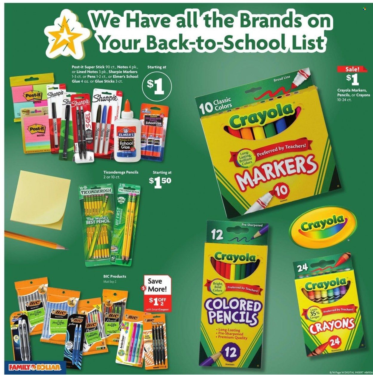 Family Dollar Weekly Ad Flyer Specials August 14 to August 20, 2022
